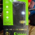 Oraimo Traveler 15 power bank (model OPB-1201P) with a 20,000mAh capacity.