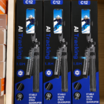 C12 AI Tracking Selfie Stick Tripod with a 1.8-meter extension length
