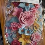 floral-patterned Silicone Bathroom Mat