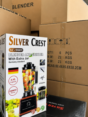 4.0L Silver Crest SC-9009 Commercial Blender & Grinder with Extra jar - Image 2