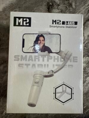 M2 Gimbal stabilizer for Smartphone Foldable 3 Axis Gimbal with Tripod Face Tracking - Image 2