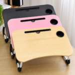 Portable foldable laptop table