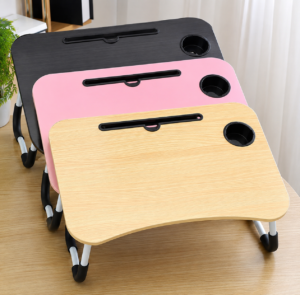 Portable foldable laptop table