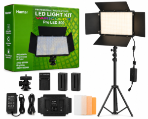 Professional Photo & Video LED Light Kit Pro LED 800