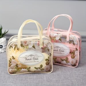 5psc travel set kit by Vintage French Roses - Image 3