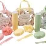 5psc travel set kit by Vintage French Roses