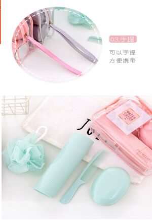Portable travel toiletries kit - Image 2