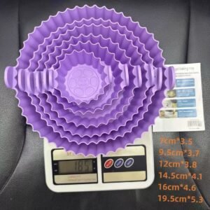 Reusable 6 in 1 silicone Airfryer liner - Image 2