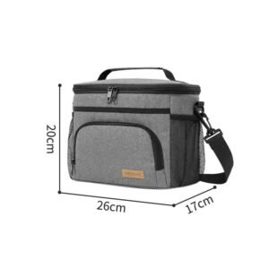 Leakproof Insulated Lunch Bag with Adjustable Strap for Adults - Image 3