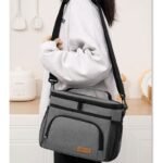 Leakproof Insulated Lunch Bag with Adjustable Strap for Adults