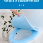 Silicone toilet seat