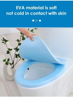 Silicone toilet seat
