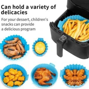 Reusable 6 in 1 silicone Airfryer liner - Image 5