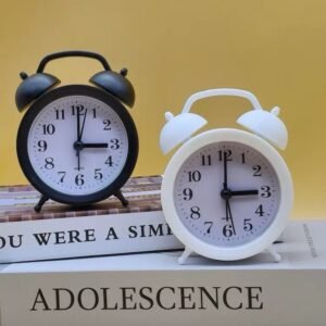 Kids Mini Double Bell Alarm Clock - Image 3