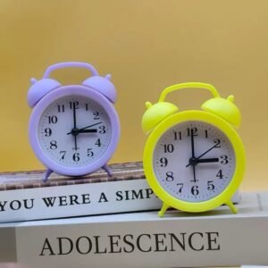 Kids Mini Double Bell Alarm Clock - Image 2
