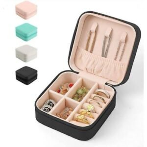 PU leather travel jewelry box - Image 2