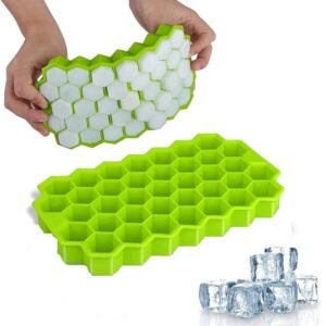 Honeycomb 37 Cavity Ice Cube Mould Flexible Tray - Image 3