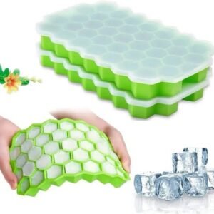 Honeycomb 37 Cavity Ice Cube Mould Flexible Tray