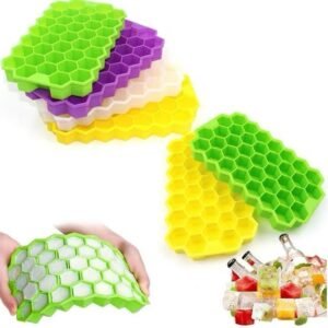 Honeycomb 37 Cavity Ice Cube Mould Flexible Tray - Image 2