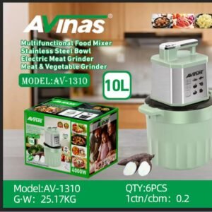 Avinas 10L Multifunctional Food Mixer and Grinder (Model: AV-1310)